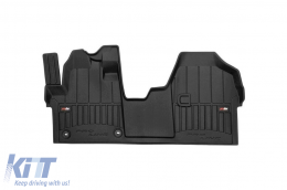 image-43-Specific rubber mat suitable for Toyota ProAce after 2016, 1-piece set, black color, with 24-month warranty