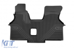 Specific rubber mat suitable for VW T4 1990-2003, 1-piece set, black color from Frogum No. 77 series - ABFMV6018511
