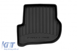 Specific rubber mats from Frogum 3D ProLine series suitable for Volkswagen Golf V 2003-2008, Jetta 2005-2010, 4-piece set, black color, with 24-month warranty-image-6220603