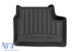 Specific rubber mats from Frogum 3D ProLine series suitable for Opel Astra H 2004-2014, Astra H GTC 2005-2010, 4-piece set, black color, with 24-month warranty-image-6220690