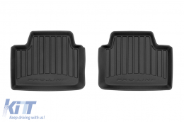 Specific rubber mats from Frogum 3D ProLine series suitable for BMW 3 Series G20, G21 after 2018, 4 Series G26 Gran Coupe after 2021, 4-piece set, black color, with 24-month warranty-image-6221251
