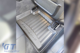 Specific rubber mats from Frogum 3D ProLine series suitable for BMW 3 Series G20, G21 after 2018, 4 Series G26 Gran Coupe after 2021, 4-piece set, black color, with 24-month warranty-image-6221254