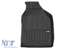 Specific rubber mats from Frogum 3D ProLine series suitable for SsangYong Korando IV after 2019, suitable for SsangYong Musso after 2018, 4-piece set, black color, with 24-month warranty-image-6222951