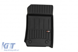 Specific rubber mats from Frogum 3D ProLine series suitable for BMW 3 Series E90 sedan, E91 wagon 2004-2012 xDrive, 4-piece set, black color, with 24-month warranty-image-6224163