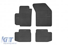 Specific rubber mats from Frogum El Toro series suitable for Fiat Sedici 2006-2015, Suzuki Swift 2005-2010, Suzuki SX4 2006-2013, 4-piece set, black color - ABFMF6023880