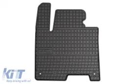 Specific rubber mats from Frogum El Toro series suitable for Kia Sportage V petrol after 2021, not suitable for Hybrid, 4-piece set, black color-image-6250811