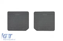 image-9-Specific rubber mats from Frogum El Toro series suitable for Opel Zafira A and B 1999-2014, for third row seats, 2-piece set, black color