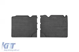 image-6-Specific rubber mats from Frogum El Toro series suitable for Renault Espace IV 2002-2015, for third row seats, 2-piece set, black color