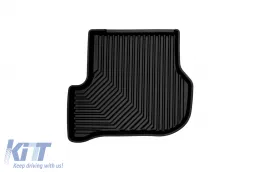 Specific rubber mats from Frogum No. 77 series suitable for Skoda Octavia 2004-2013, VW Golf VI 2008-2012, 4-piece set, black color-image-6226555