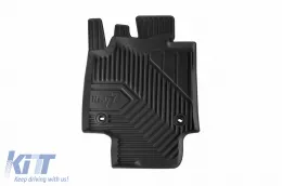 Specific rubber mats from Frogum No. 77 series suitable for Toyota Rav4 with automatic transmission after 2019, 4-piece set, black color-image-6227216