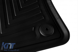 Specific rubber mats from Geyer & Hosaja DEEP series suitable for VW Golf VII 2012-2019, Golf VIII with speedometer after 2019, Seat Leon III 2013-2019, Seat Leon IV after 2020, 4-piece set, black col-image-6228448