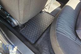 Specific rubber mats from Geyer & Hosaja suitable for Opel Astra J 2009-2015, Opel Cascada 2013-2019, Chevrolet Cruze 2008-2016, 4-piece set, black color-image-6227265