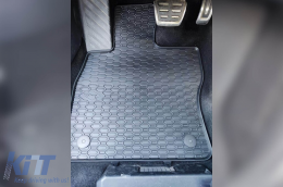 Specific rubber mats from Geyer & Hosaja suitable for Audi A3 8V, Sportback, sedan, convertible after 2012, Skoda Octavia 2013-2019, Octavia after 2020, VW Passat B8 sedan, wagon after 2014, Golf Spor-image-6227381