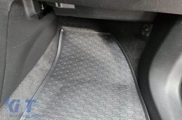 Specific rubber mats from Geyer & Hosaja suitable for Opel Mokka 2012-2019, Chevrolet Trax 2013-2019, 4-piece set, black color-image-6228288