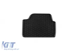 Specific rubber mats from Geyer & Hosaja suitable for BMW X1 E84 2009-2015, Series 1 E81, E87 2004-2011, E88, E82 2007-2013, 4-piece set, black color-image-6228413