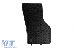Specific rubber mats from Geyer & Hosaja suitable for Volkswagen Passat B9 sedan, wagon after 2024, Skoda Superb after 2023, 4-piece set, black color-image-6229654