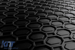 Specific rubber mats from Geyer & Hosaja suitable for Volkswagen Passat B9 sedan, wagon after 2024, Skoda Superb after 2023, 4-piece set, black color-image-6229657