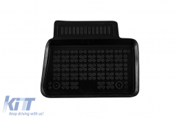 Specific rubber mats from Rezaw-Plast suitable for Toyota Yaris for all models with Hybrid 2020-2024, 4-piece set, black color-image-6215284