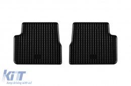 Specific rubber mats from Rigum suitable for Opel Corsa F, Peugeot 208 after 2019, Opel Mokka after 2021, suitable for petrol, diesel and hybrid, 4-piece set, black color-image-6249882