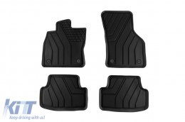 Specific rubber mats from SPARTline suitable for Audi A3 2012-2020, VW Golf 7 2008-2019, Seat Leon hatchback 2012-2019, Volkswagen Jetta after 2018, Golf 8, Seat Leon, Leon hatchback after 2020, 4-pie - ABFMA6019714