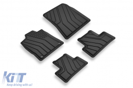 Specific rubber mats from SPARTline suitable for Opel Astra L wagon, Peugeot 308 wagon after 2021. Set of 4 pcs, black.-image-6232951