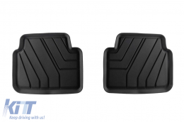 Specific rubber mats from SPARTline suitable for Skoda Kamiq, Scala after 2019, 4-piece set, black color-image-6232967