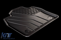 Specific rubber mats from SPARTline suitable for Skoda Kamiq, Scala after 2019, 4-piece set, black color-image-6232968