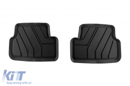 Specific rubber mats from SPARTline suitable for Volkswagen T-Cross after 2019, 4-piece set, black color-image-6232982