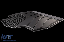 Specific rubber mats from SPARTline suitable for Volkswagen T-Cross after 2019, 4-piece set, black color-image-6232984