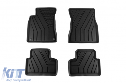 Specific rubber mats from SPARTline suitable for Mercedes GLB X247 after 2019, 4-piece set, black color - ABFMM6019722