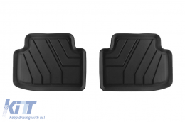 Specific rubber mats from SPARTline suitable for Volkswagen Tiguan 2016-2023, 4-piece set, black color-image-6233030