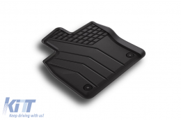 Specific rubber mats from SPARTline suitable for Volkswagen Tiguan 2016-2023, 4-piece set, black color-image-6233031
