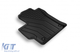 Specific rubber mats from SPARTline suitable for Toyota Corolla, Corolla Hybrid after 2018, Suzuki Swace after 2021, 4-piece set, black color-image-6233044