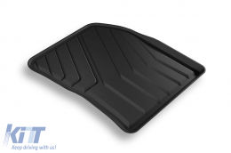 Specific rubber mats from SPARTline suitable for Toyota Corolla, Corolla Hybrid after 2018, Suzuki Swace after 2021, 4-piece set, black color-image-6233046