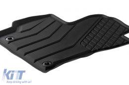 Specific rubber mats from SPARTline suitable for Toyota Corolla, Corolla Hybrid after 2018, Suzuki Swace after 2021, 4-piece set, black color-image-6233049