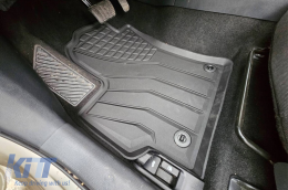 Specific rubber mats from SPARTline suitable for Toyota Corolla, Corolla Hybrid after 2018, Suzuki Swace after 2021, 4-piece set, black color-image-6233051