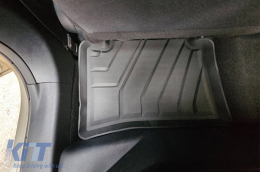 Specific rubber mats from SPARTline suitable for Toyota Corolla, Corolla Hybrid after 2018, Suzuki Swace after 2021, 4-piece set, black color-image-6233058