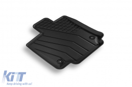 Specific rubber mats from SPARTline suitable for Toyota Rav4, Rav4 Hybrid after 2018, Suzuki Across after 2020, 4-piece set, black color-image-6233070