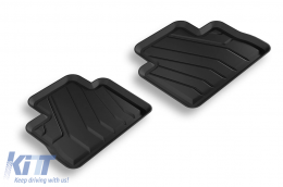 Specific rubber mats from SPARTline suitable for Toyota Rav4, Rav4 Hybrid after 2018, Suzuki Across after 2020, 4-piece set, black color-image-6233074