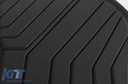 Specific rubber mats from SPARTline suitable for Toyota Rav4, Rav4 Hybrid after 2018, Suzuki Across after 2020, 4-piece set, black color-image-6233076