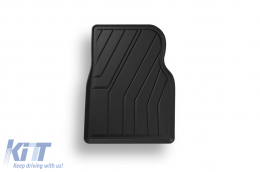 Specific rubber mats from SPARTline suitable for Toyota Camry after 2018 Set of 4 pcs, black-image-6233093