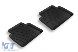 Specific rubber mats from SPARTline suitable for Toyota Camry after 2018 Set of 4 pcs, black-image-6233094