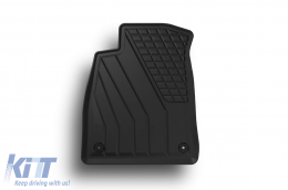 Specific rubber mats from SPARTline suitable for Audi A4 B9 after 2015 Set of 4 pcs, black-image-6233120