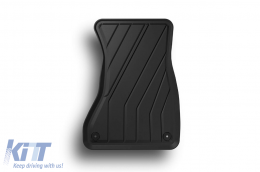 Specific rubber mats from SPARTline suitable for Audi A4 B9 after 2015 Set of 4 pcs, black-image-6233121