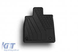 Specific rubber mats from SPARTline suitable for Audi Q5 after 2017 Set of 4 pcs, black-image-6233134