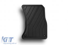 Specific rubber mats from SPARTline suitable for Audi Q5 after 2017 Set of 4 pcs, black-image-6233135