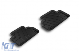 Specific rubber mats from SPARTline suitable for Audi Q5 after 2017 Set of 4 pcs, black-image-6233136