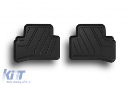 Specific rubber mats from SPARTline suitable for Hyundai Tucson after 2020, 4-piece set, black color-image-6233163