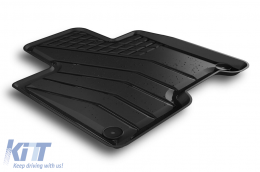 Specific rubber mats from SPARTline suitable for Hyundai Tucson after 2020, 4-piece set, black color-image-6233164