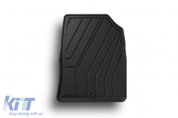 Specific rubber mats from SPARTline suitable for Hyundai i30 after 2017, Kia Ceed after 2018, Proceed, Xceed after 2019, 4-piece set, black color-image-6233177